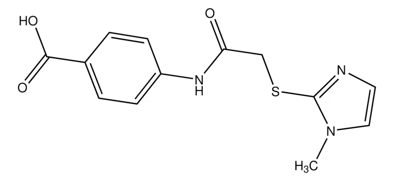 Sigma-Aldrich 4-({[(1-Methyl-1H-imidazol-2-yl)thio]acetyl}amino)benzoic acid