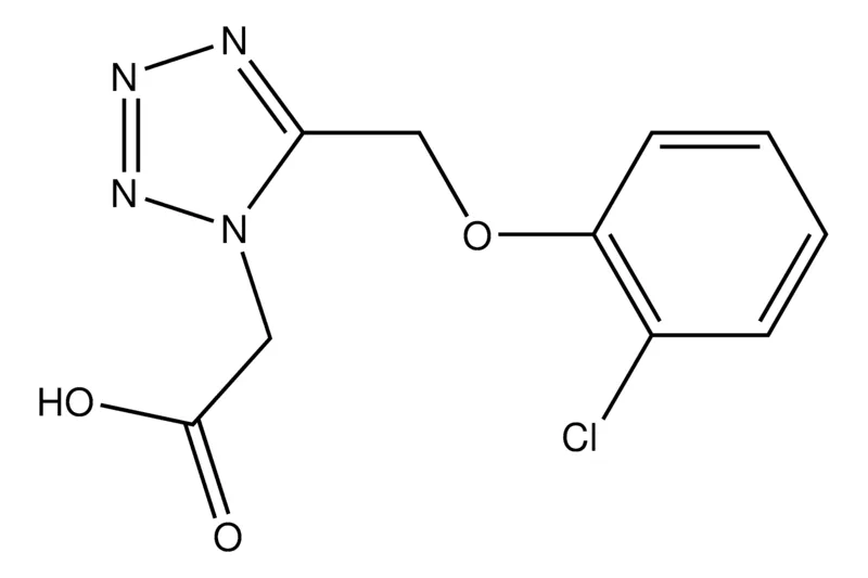 Sigma-Aldrich 2-(5-((2-Chlorophenoxy)methyl)-1H-tetrazol-1-yl)acetic acid