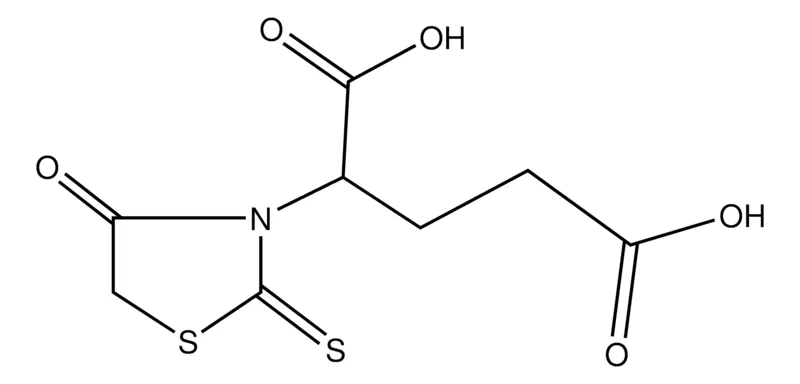 Sigma-Aldrich 2-(4-Oxo-2-thioxothiazolidin-3-yl)pentanedioic acid