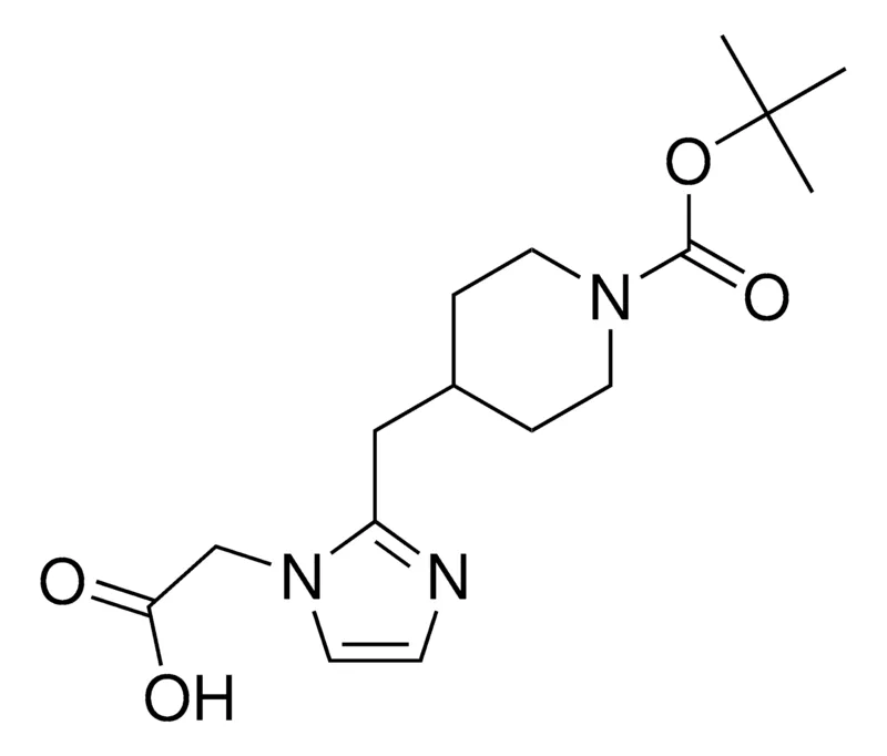 Sigma-Aldrich 2-(2-((1-(tert-Butoxycarbonyl)piperidin-4-yl)methyl)-1H-imidazol-1-yl)acetic acid