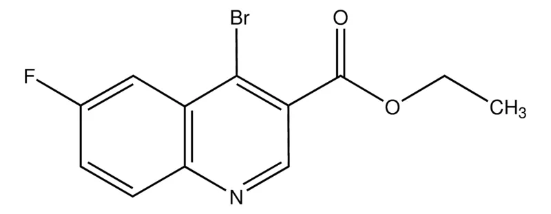 Sigma-Aldrich 4-Bromo-6-fluoroquinoline-3-carboxylic acid ethyl ester