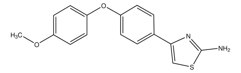 Sigma-Aldrich 4-(4-(4-Methoxyphenoxy)phenyl)thiazol-2-amine
