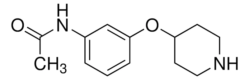Sigma-Aldrich N-[3-(4-Piperidinyloxy)phenyl]acetamide