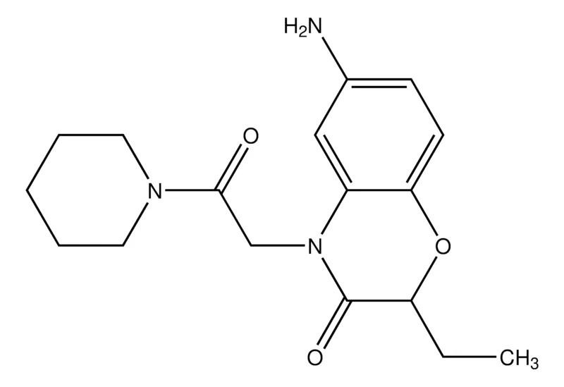 Sigma-Aldrich 6-Amino-2-Et-4-(2-oxo-2-(piperidin-1-yl)ethyl)-2H-benzo[b]-1,4-oxazin-3(4H)-one
