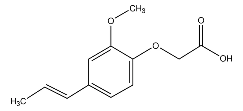Sigma-Aldrich (E)-2-(2-Methoxy-4-(prop-1-enyl)phenoxy)acetic acid