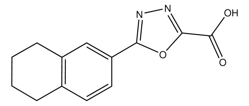 Sigma-Aldrich 5-(1,2,3,4-Tetrahydronaphthalen-7-yl)-1,3,4-oxadiazole-2-carboxylic acid
