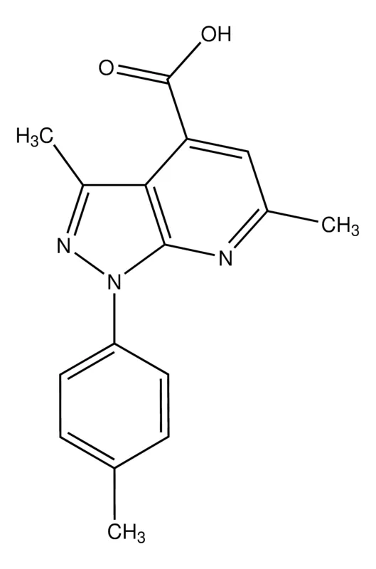 Sigma-Aldrich 3,6-Dimethyl-1-p-tolyl-1H-pyrazolo[3,4-b]pyridine-4-carboxylic acid