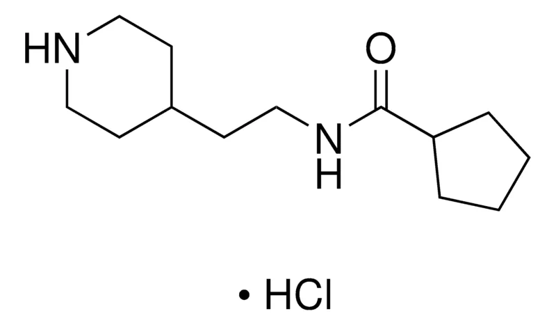 Sigma-Aldrich Cyclopentanecarboxylic acid (2-piperidin-4-yl-ethyl)-amide hydrochloride