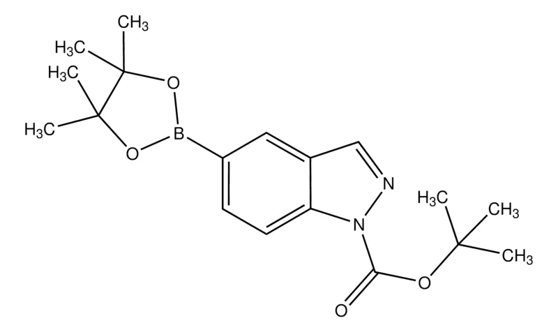 Sigma-Aldrich 1-Boc-5-(4,4,5,5-Tetramethyl-[1,3,2]dioxaborolan-2-yl)indazole, contains isomer