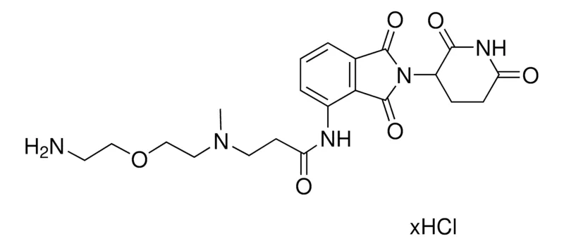 Sigma-Aldrich Pomalidomide-methylamino-PEG1-NH2 hydrochloride