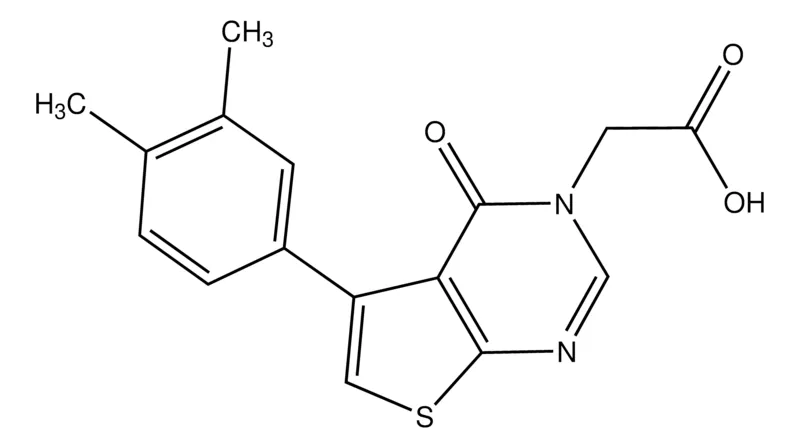 Sigma-Aldrich 2-(5-(3,4-Dimethylphenyl)-4-oxothieno[2,3-d]pyrimidin-3(4H)-yl)acetic acid