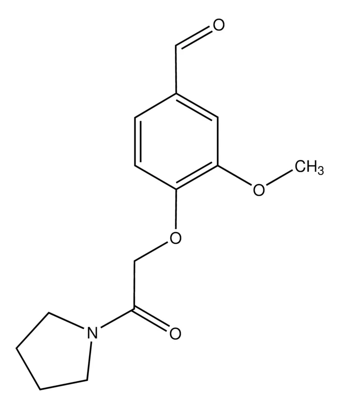 Sigma-Aldrich 3-Methoxy-4-(2-oxo-2-pyrrolidin-1-ylethoxy)benzaldehyde