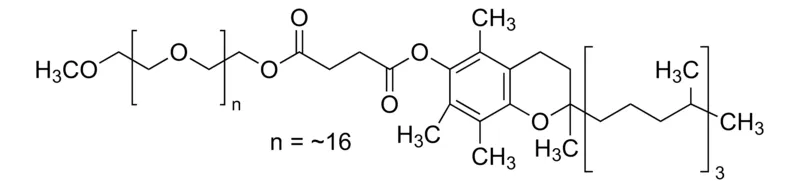 Sigma-Aldrich DL-α-生育酚甲氧基聚乙二醇琥珀酸酯，粉末