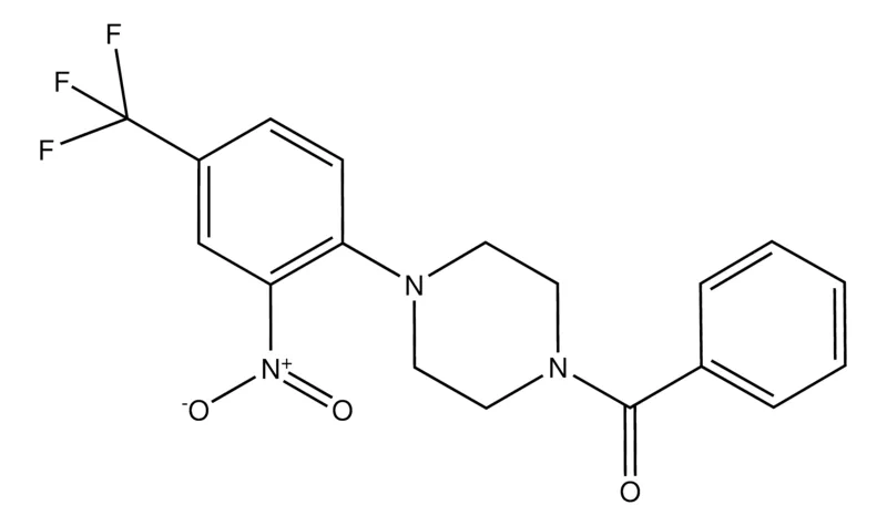 Sigma-Aldrich (4-(2-Nitro-4-(trifluoromethyl)phenyl)piperazin-1-yl)(phenyl)methanone