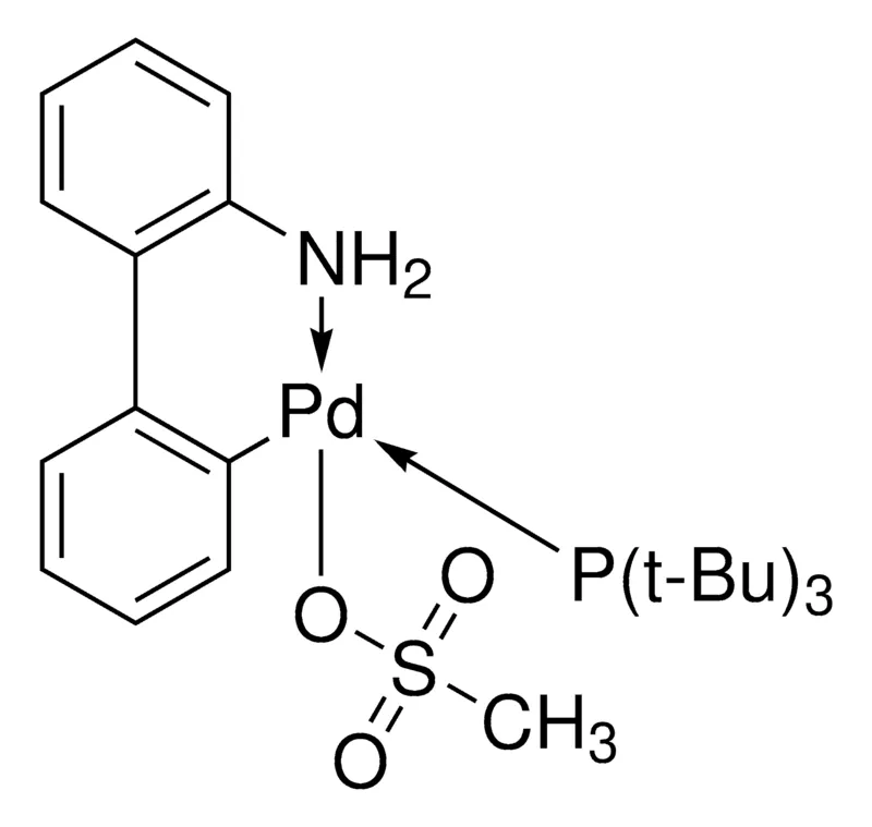 Sigma-Aldrich Mesyl[(tri-t-butylphosphine)-2-(2-aminobiphenyl)]palladium(II)，粉末