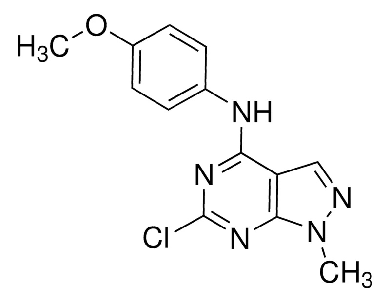 Sigma-Aldrich 6-Chloro-N-(4-methoxyphenyl)-1-methyl-1H-pyrazolo[3,4-d]pyrimidin-4-amine