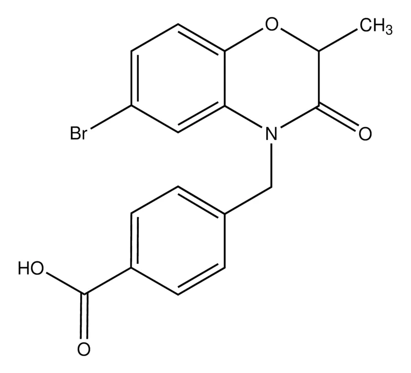 Sigma-Aldrich 4-((6-Bromo-2,3-dihydro-2-methyl-3-oxobenzo[b][1,4]oxazin-4-yl)methyl)benzoic acid