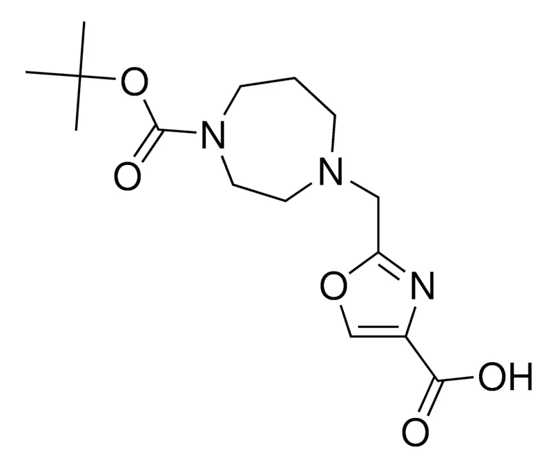 Sigma-Aldrich 2-((4-(tert-Butoxycarbonyl)-1,4-diazepan-1-yl)methyl)oxazole-4-carboxylic acid