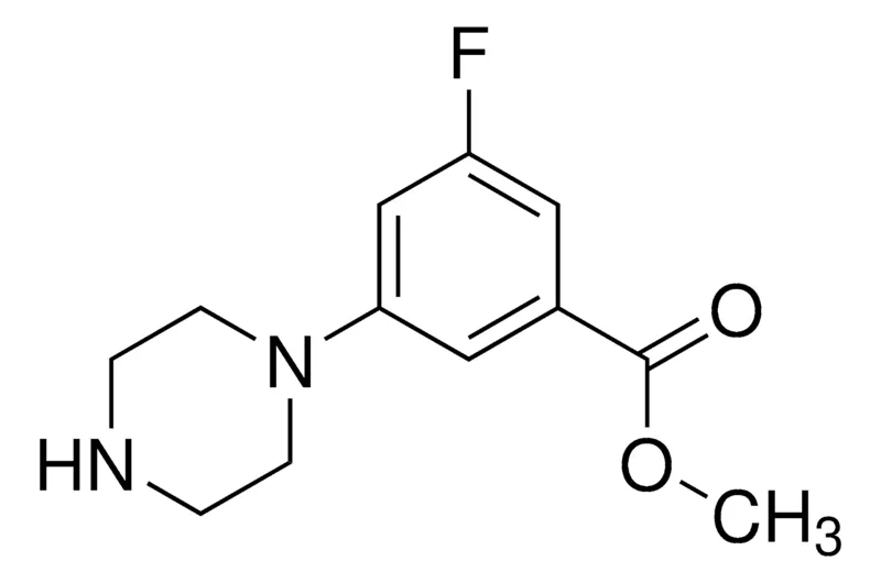 Sigma-Aldrich Methyl 3-fluoro-5-(1-piperazinyl)benzoate