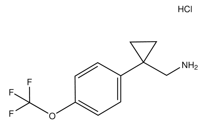 Sigma-Aldrich (1-(4-(Trifluoromethoxy)phenyl)cyclopropyl)methanamine hydrochloride