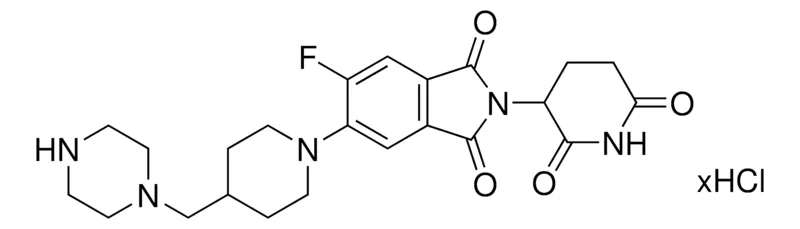 Sigma-Aldrich 6F,C5-Pomalidomide-4-piperidine-C1-piperazine hydrochloride