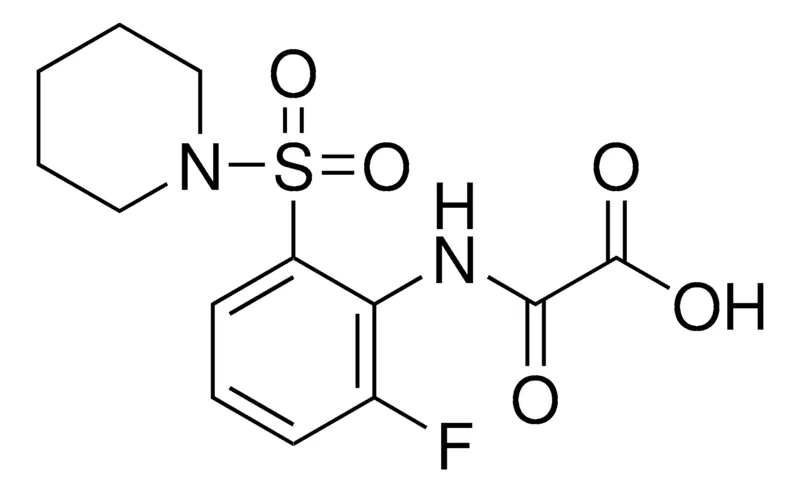 Sigma-Aldrich 2-Fluoro-6-(piperidine-1-sulfonyl)anilino(oxo)acetic acid，95%（HPLC），粉末