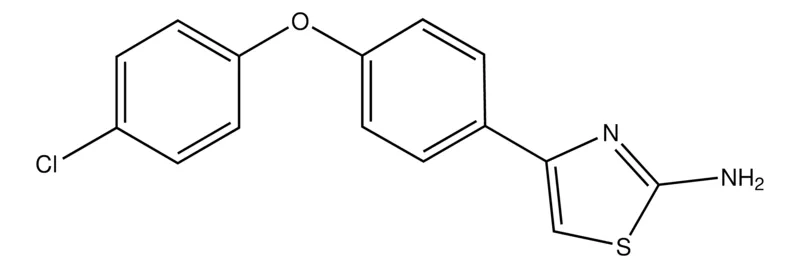 Sigma-Aldrich 4-(4-(4-Chlorophenoxy)phenyl)thiazol-2-amine