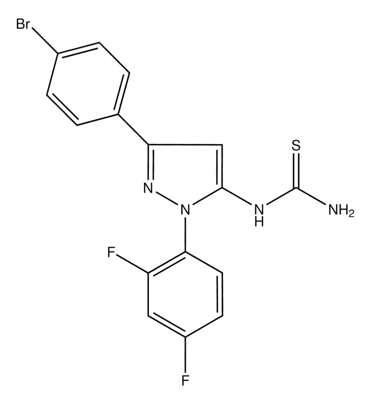 Sigma-Aldrich 1-(3-(4-Bromophenyl)-1-(2,4-difluorophenyl)-1H-pyrazol-5-yl)thiourea