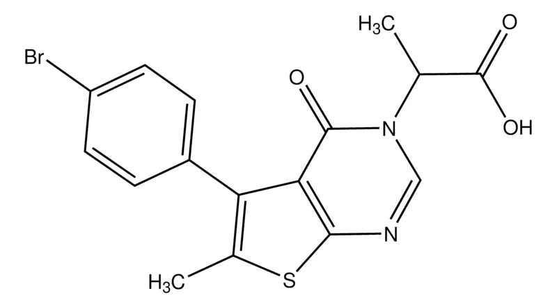 Sigma-Aldrich 2-[5-(4-Bromophenyl)-6-Me-4-oxothieno[2,3-d]pyrimidin-3(4H)-yl]propionic acid