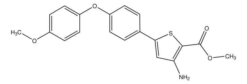 Sigma-Aldrich Methyl 5-(4-(4-methoxyphenoxy)phenyl)-3-aminothiophene-2-carboxylate