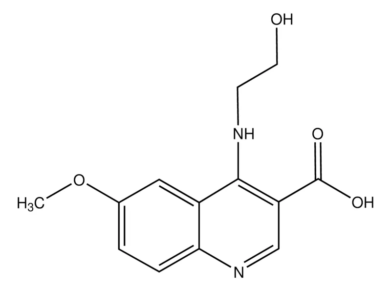 Sigma-Aldrich 4-(2-Hydroxyethylamino)-6-methoxyquinoline-3-carboxylic acid