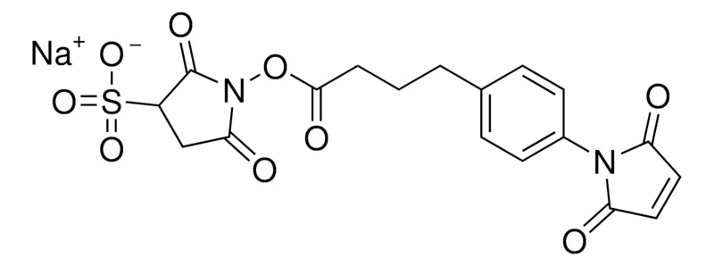 Sigma-Aldrich Sulfo-SMPB (sulfosuccinimidyl 4-(N-maleimidophenyl)butyrate)