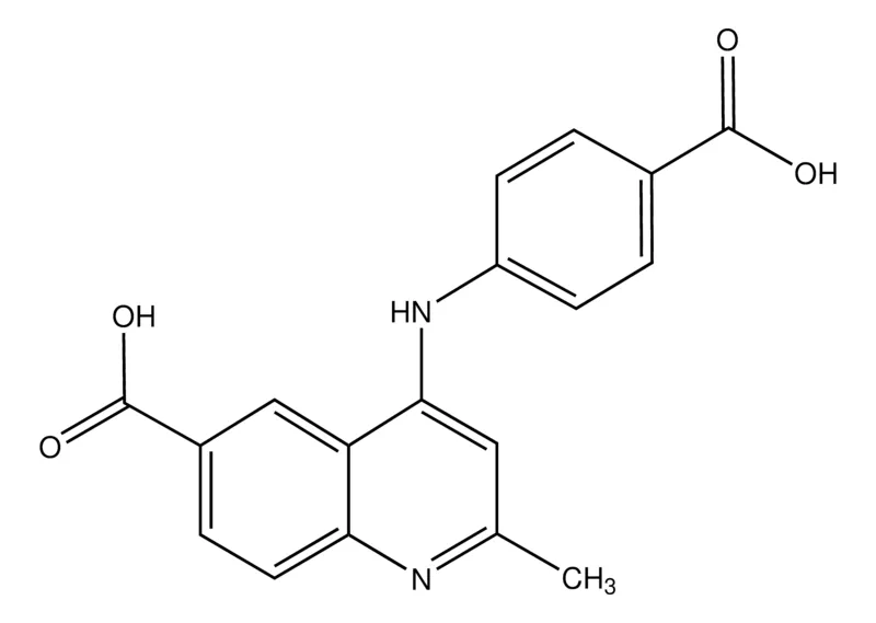 Sigma-Aldrich 4-(4-Carboxyphenylamino)-2-methylquinoline-6-carboxylic acid