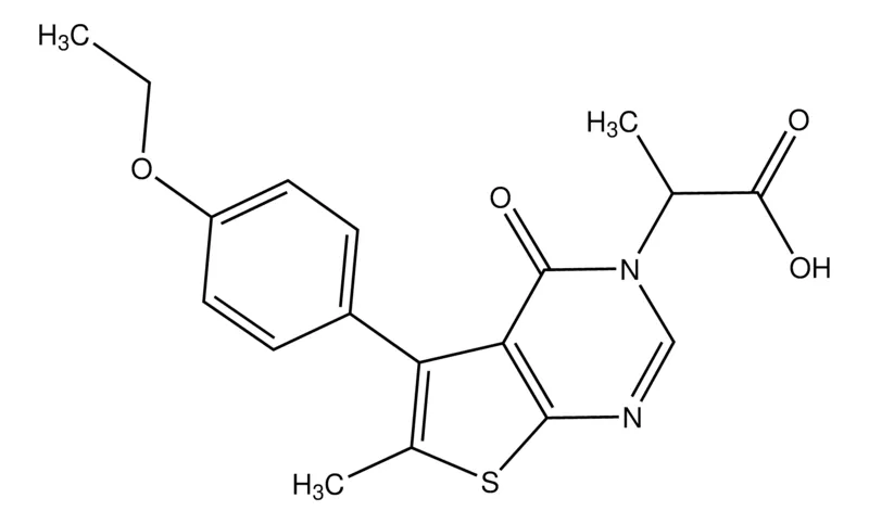 Sigma-Aldrich 2-[5-(4-Ethoxyphenyl)-6-Me-4-oxothieno[2,3-d]pyrimidin-3(4H)-yl]propionic acid