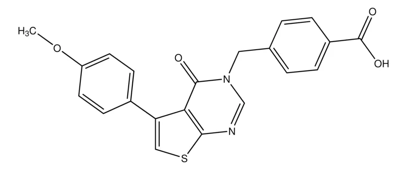 Sigma-Aldrich 4-{[5-(4-Methoxyphenyl)-4-oxothieno[2,3-d]pyrimidin-3(4H)-yl]methyl}benzoic acid