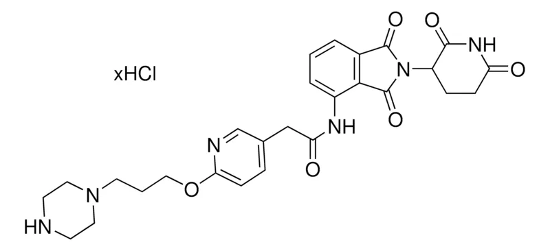 Sigma-Aldrich Pomalidomide-pyridine-PEG1-piperazine hydrochloride