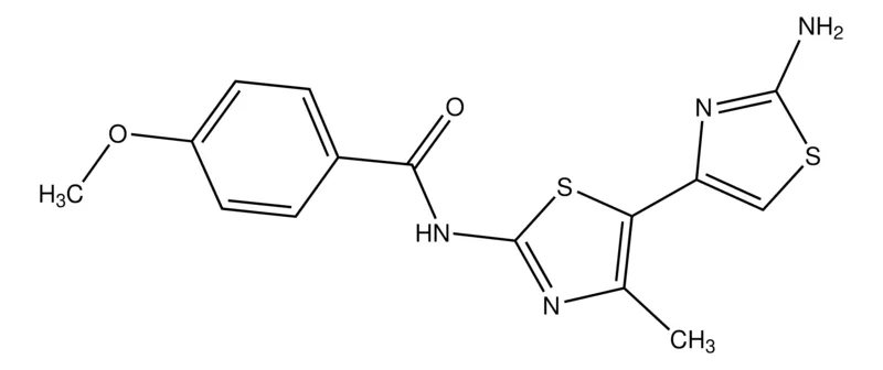 Sigma-Aldrich N-(2-Amino-4′-methyl-4,5′-bithiazol-2′-yl)-4-methoxybenzamide