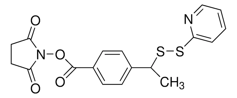 Sigma-Aldrich SMPT (4-succinimidyloxycarbonyl-alpha-methyl-alpha(2-pyridyldithio)toluene)