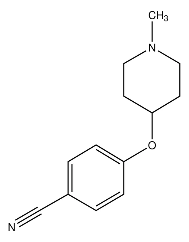Sigma-Aldrich 4-(1-Methylpiperidin-4-yloxy)benzonitrile