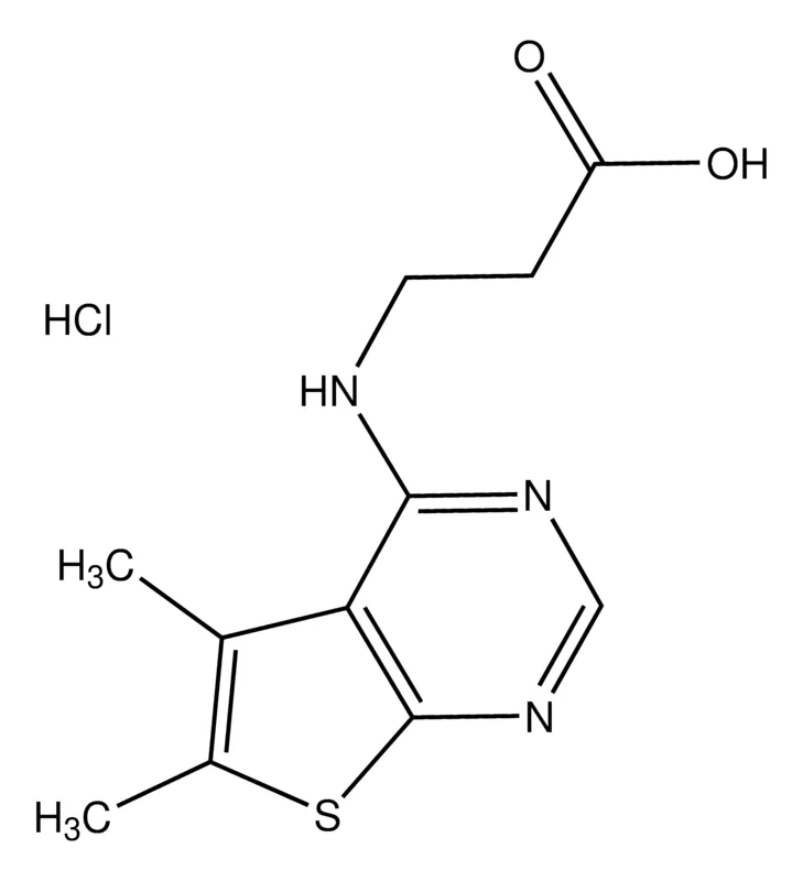 Sigma-Aldrich N-(5,6-Dimethylthieno[2,3-d]pyrimidin-4-yl)-b-alanine hydrochloride