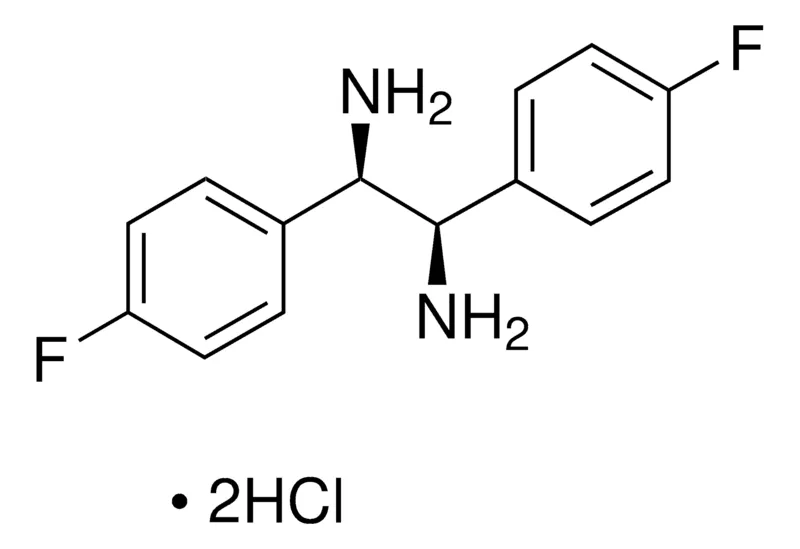 Sigma-Aldrich (R,R)-Bis-(4-fluorophenyl)ethylenediamine dihydrochloride，固体