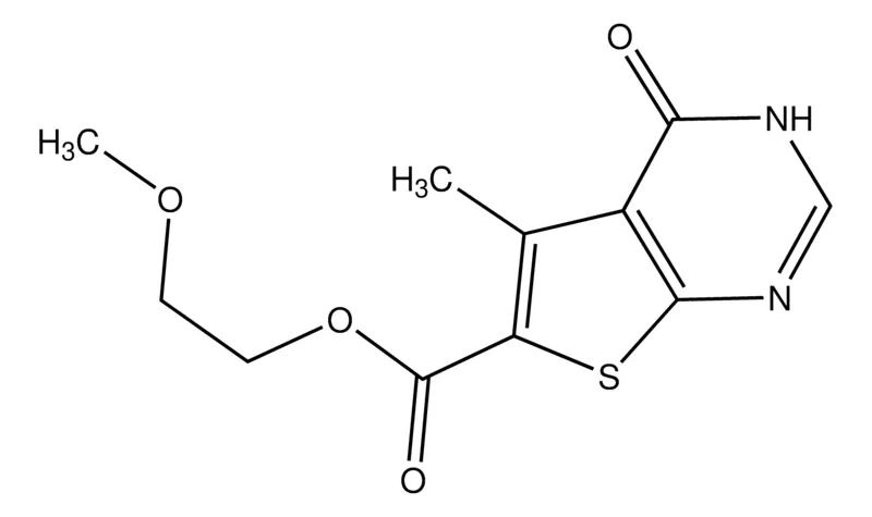 Sigma-Aldrich 2-Methoxyethyl 5-methyl-4-oxo-3,4-dihydrothieno[2,3-d]pyrimidine-6-carboxylate