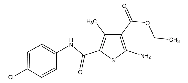Sigma-Aldrich Ethyl 2-amino-5-(4-chlorophenylcarbamoyl)-4-methylthiophene-3-carboxylate