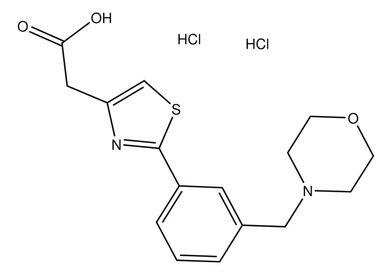 Sigma-Aldrich 2-(2-(3-(Morpholinomethyl)phenyl)thiazol-4-yl)acetic acid dihydrochloride