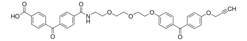 Sigma-Aldrich Hydroxyl di-benzophenone (PEG)3 alkyne