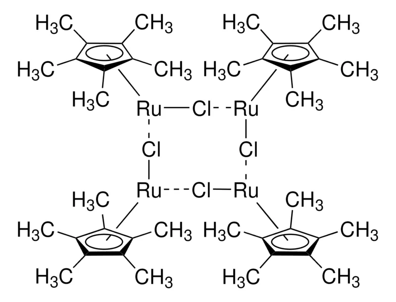 Sigma-Aldrich 氯代(五甲基环戊二烯基)钌(II)四聚体，固体