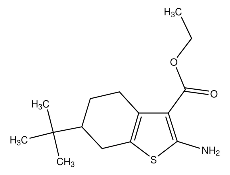 Sigma-Aldrich Ethyl 2-amino-6-tert-butyl-4,5,6,7-tetrahydrobenzo[b]thiophene-3-carboxylate