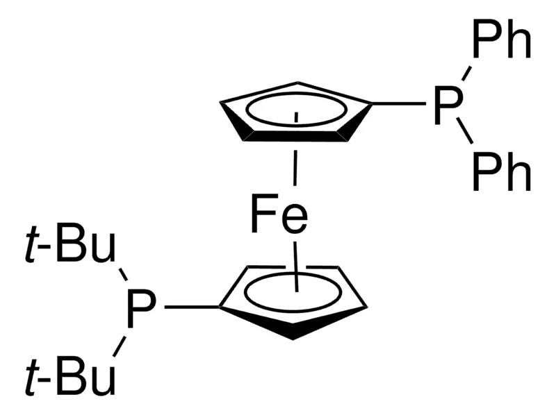 Sigma-Aldrich 1-二苯基膦基-1′-(二叔丁基膦基)二茂铁，固体