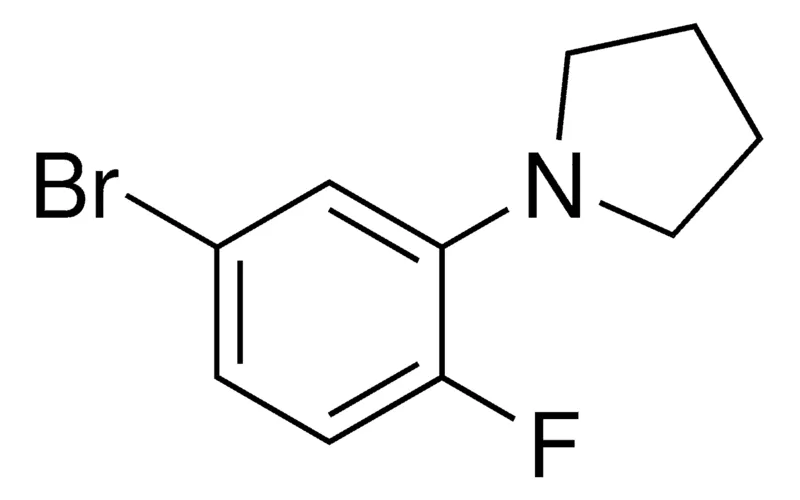 Sigma-Aldrich 4-Bromo-1-fluoro-2-pyrrolidinobenzene