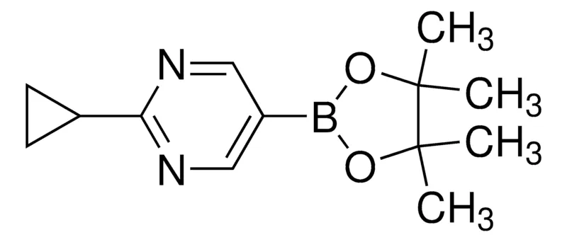 Sigma-Aldrich 2-Cyclopropyl-5-(4,4,5,5-tetramethyl-1,3,2-dioxaborolan-2-yl)pyrimidine